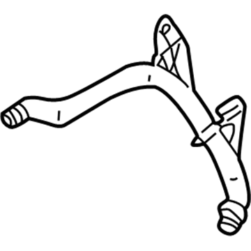 BMW 11-53-7-502-000 Water Pipe