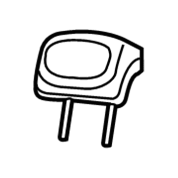 Mopar 1VR06DX9AB HEADREST-Rear