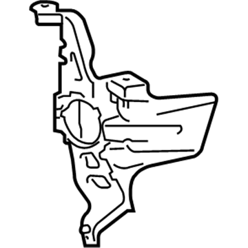 Lexus 52125-0E020 Bracket, Fog Lamp Mounting