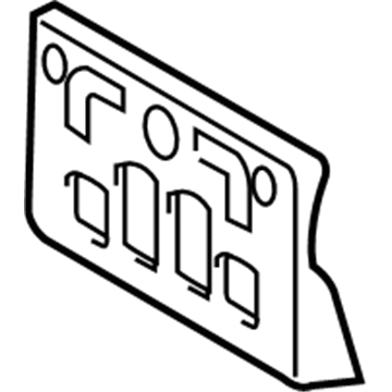 Lexus 52114-0E070 Front Bumper Extension Mounting Bracket