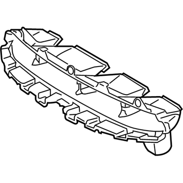 Lexus 53872-0E010 Duct, Air, Lower