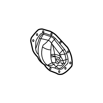 Mopar 68356516AA Cover-Differential