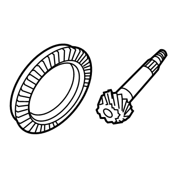 Mopar 68088164AD Gear Kit-Ring And PINION
