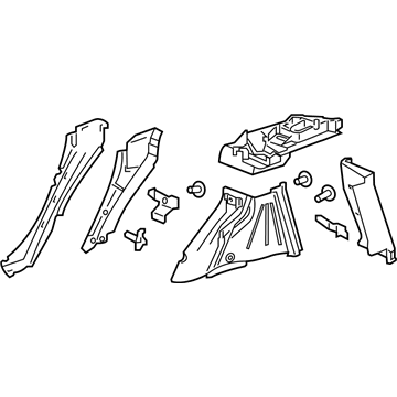 GM 84158921 Inner Wheelhouse