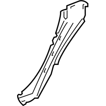 GM 22990238 Wheelhouse Brace