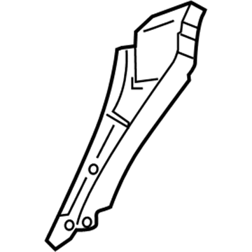 GM 22990240 Wheelhouse Brace