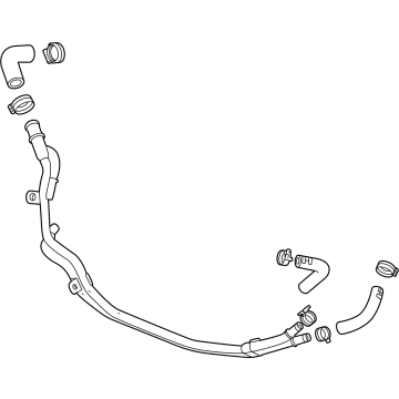 GM 12706072 Oil Cooler Pipe
