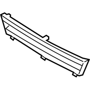 Hyundai 86560-3N000--DS GRILLE-FRONT BUMPER CTR
