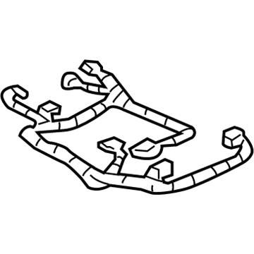 Acura 81711-S3V-A32 Cord, Driver Side Power Seat (No-Memory)