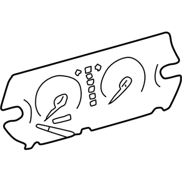 Lexus 83220-33050 Meter Assembly, Speed