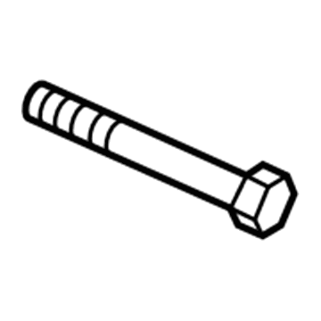 Mopar 6106233AA Bolt-HEXAGON FLANGE Head