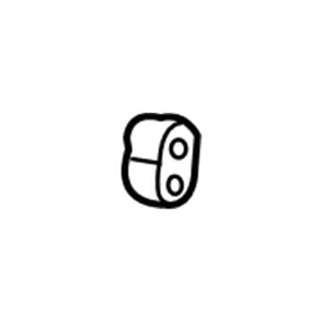 Mopar 68120293AA ISOLATOR-Exhaust