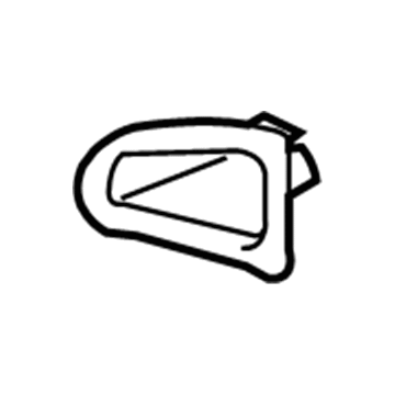 Lexus 73187-24060-B0 Guide, Front Seat Shoulder Belt