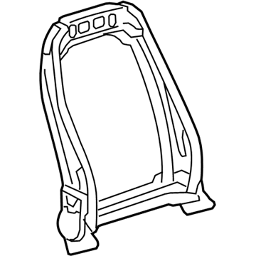 GM 13580631 Seat Back Frame
