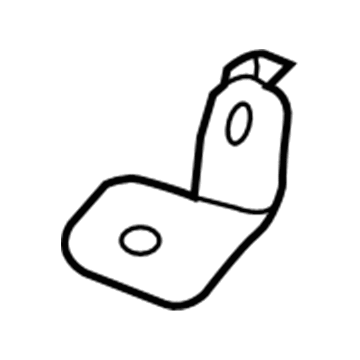 GM 12680329 Converter & Pipe Lower Bracket