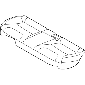 Kia 89160G5300AY1 COVERING ASSY-RR SEA