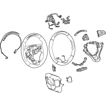 GM 84978460 Steering Wheel