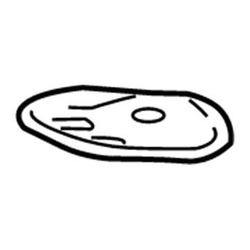 Toyota 58325-02110 Hole Cover