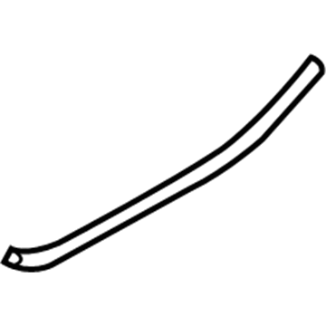 Kia 831702F000 WEATHERSTRIP Assembly-Rear Door Lower