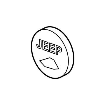 Mopar 5043160AA MEDALLION-Fender Front
