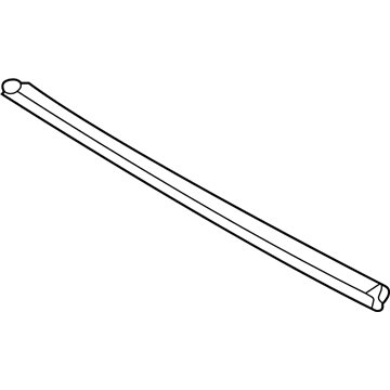 Lexus 75531-30260 Moulding, Windshield, Outer Upper