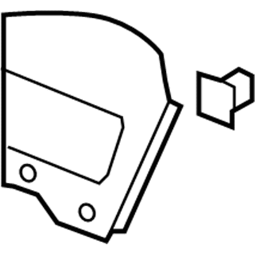 GM 25880801 Extension Panel