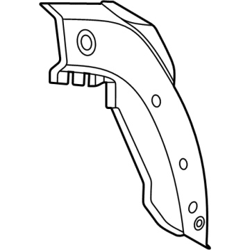 BMW 41-00-9-622-045 C-PILLAR REINFORCEMENT, LEFT