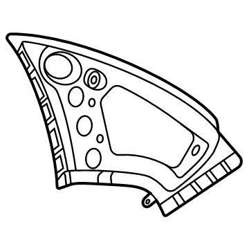 BMW 41-00-9-622-047 TENSION BAND COLUMN C, LEFT