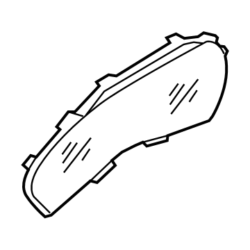 Infiniti 24813-6JF0A Cover-Front, Combination Meter