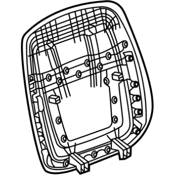 GM 84812728 Seat Back Panel