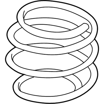 BMW 31-33-5-A19-BD7 FRONT COIL SPRING
