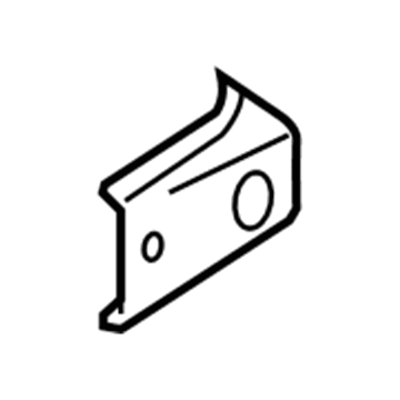 BMW 41-21-7-135-623 Reinforcement, Partition