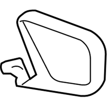 Mopar 5020836AA SPACER-LIFTGATE Glass