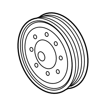 GM 12652047 Pulley