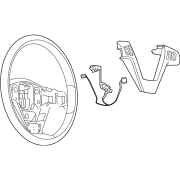 GM 20822538 Steering Wheel