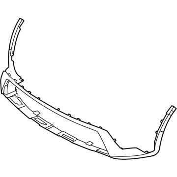 Kia 86512R5000 Cover-Fr Bumper, LWR