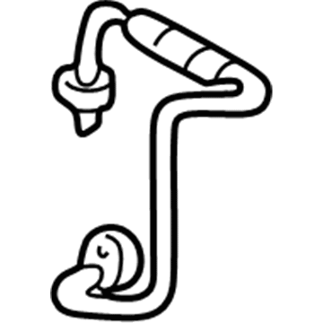 Acura 80331-S0K-A01 Pipe, Condenser