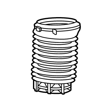 Lexus 48559-02050 Cover, Shock ABSORBE