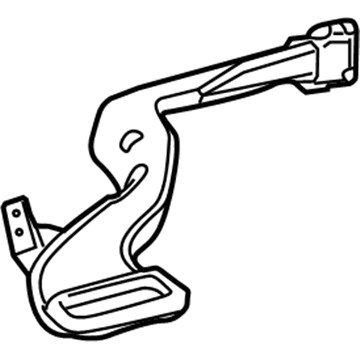 Lexus 55971-53070 Duct, Side DEFROSTER