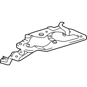 Lexus 48911-48020 Bracket, Rear Height Control Compressor