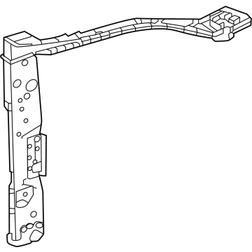 Lexus 53203-48170 SUPPORT SUB-ASSY, RA