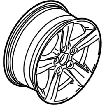 BMW 36-11-6-758-987 Light Alloy Rim