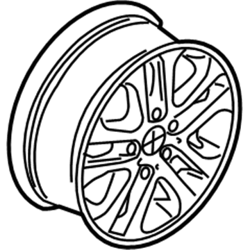 BMW 36-11-6-751-415 Light Alloy Rim