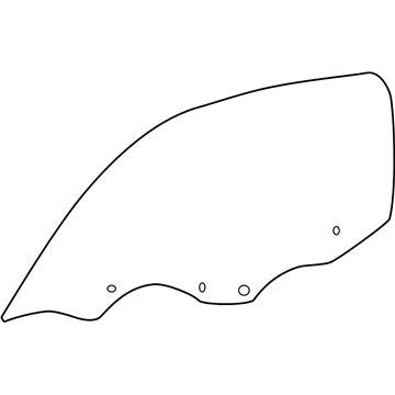 Toyota 68101-17110 Door Glass
