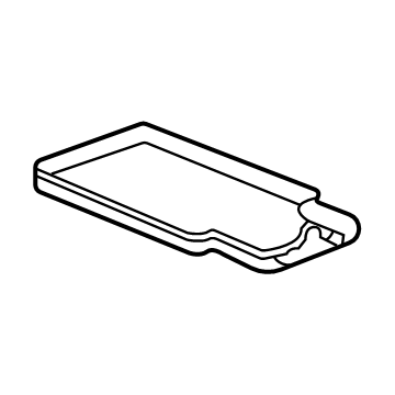GM 39150195 Compartment Box Mat
