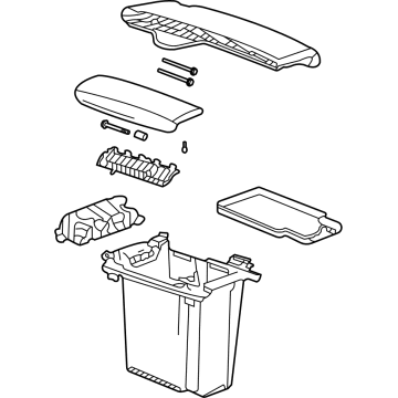 GM 84966054 Compartment Box