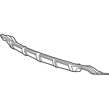Honda 71503-TP6-A50 Garnish, RR. Bumper Face Skid