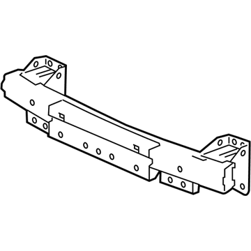 Honda 71530-TP6-A50ZZ Beam, RR. Bumper