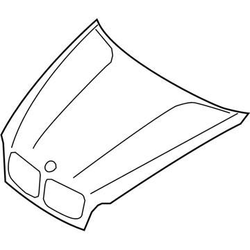 BMW 41-61-7-486-754 Hood