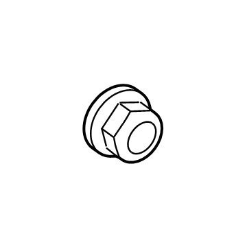 Mopar 6102398AA Nut-Hexagon